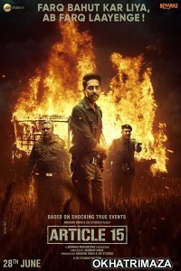 Article 15 (2019) Bollywood Hindi Movies